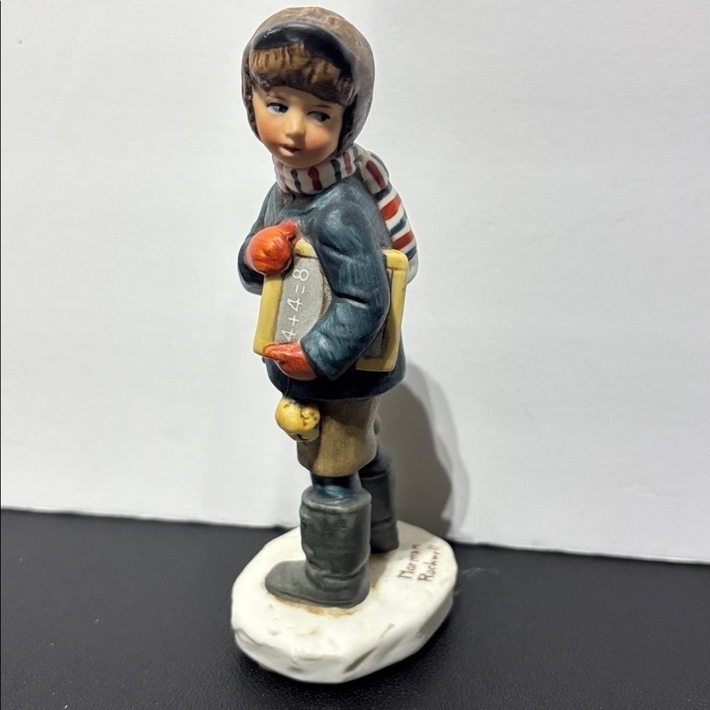 Dave Grossman Saturday Evening Post Sculpture,Norman Rockwell,Back to School 73’